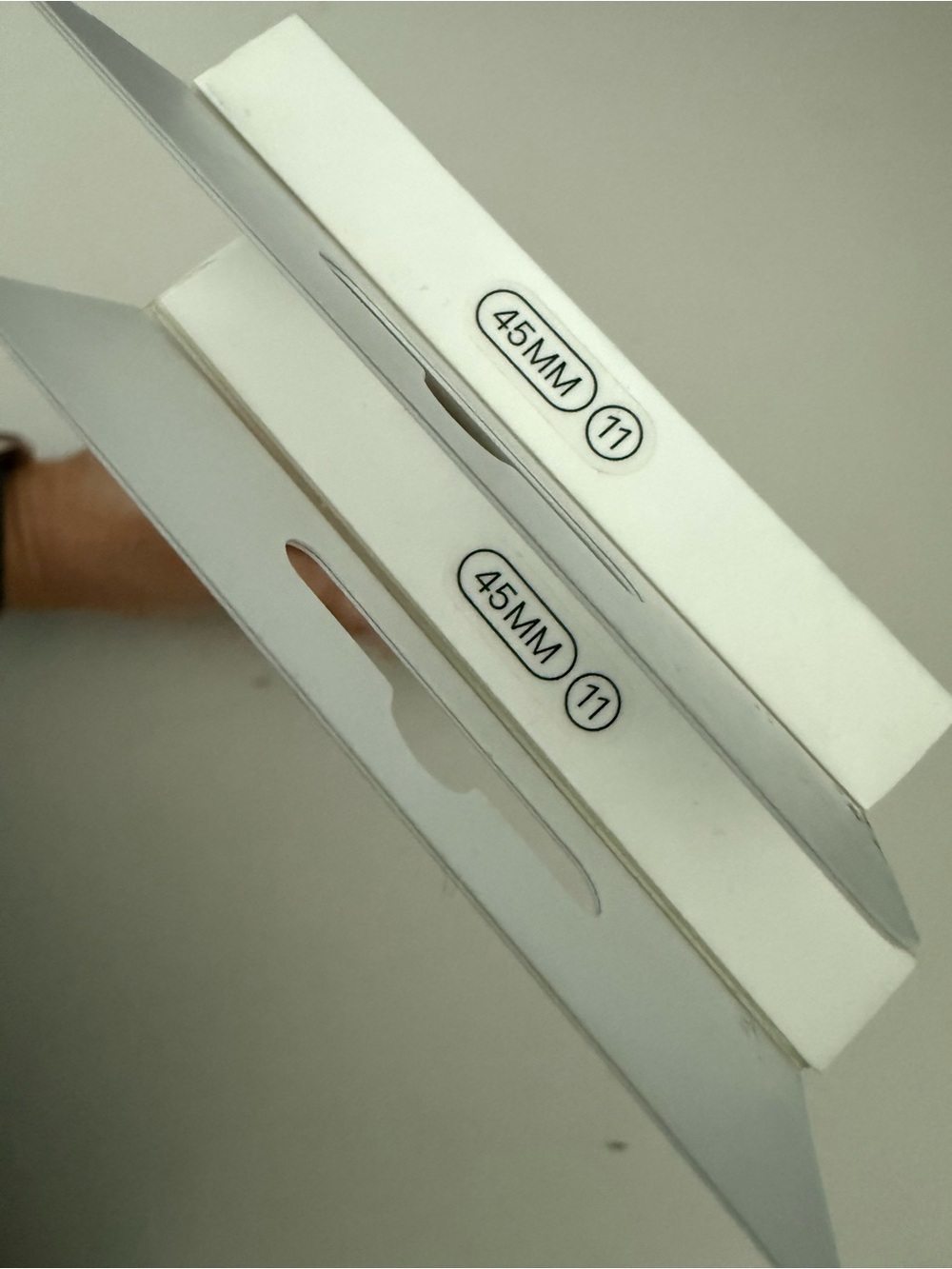 (2) Apple Watch Solo Loop 45mm Size 11 (Yellow and Dark Cherry) - Picture 4 of 4